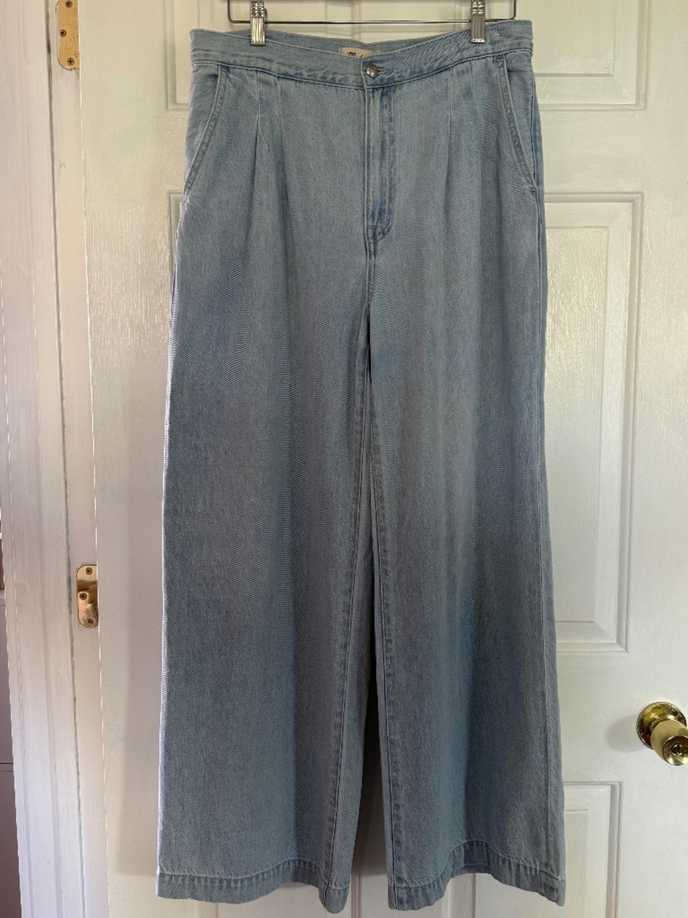 Madewell Harlow Wide-Leg Trouser Jean: Airy Denim Edition Size 29
